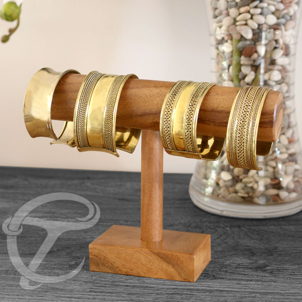 wooden jewelry stand,bangles display,bracelets display