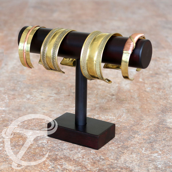wooden jewelry stand,bangles display,bracelets display
