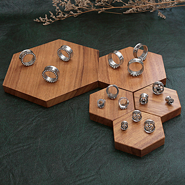 jewelry display,jewelry,body piercing,organic jewelry