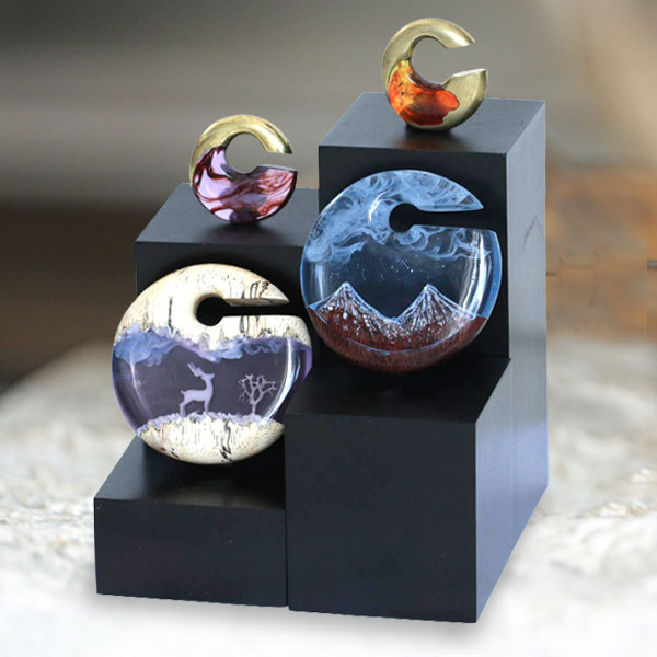 jewelry display,jewelry,body piercing,organic jewelry