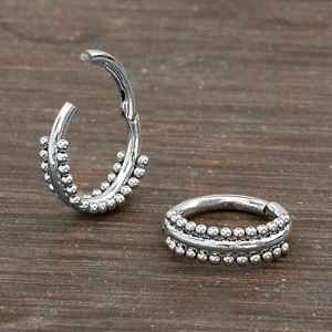 Steel Piercing Hinged Segment Rings XH 112X
