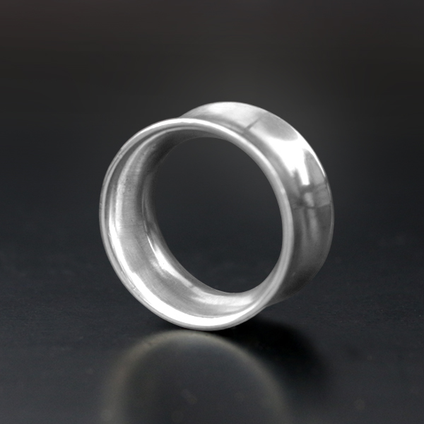 white brass flesh tunnel,wood ear tunnel,white brass earlet,white brass body jewelry