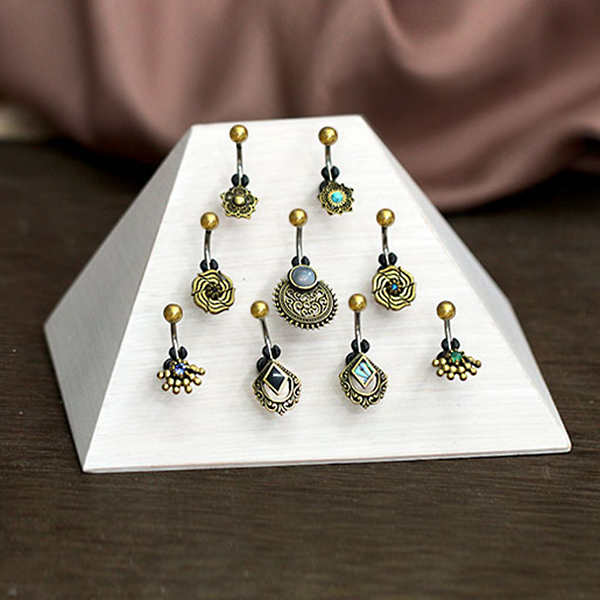 body piercing jewelry,piercing jewelry display,navel bars,body piercing