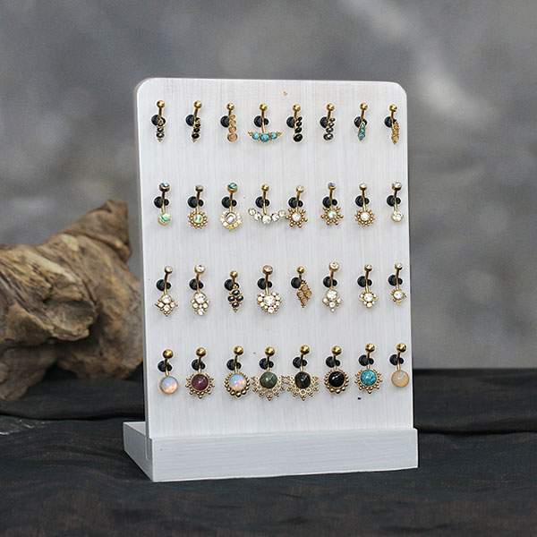 wooden jewelry display,display tray,fake plugs