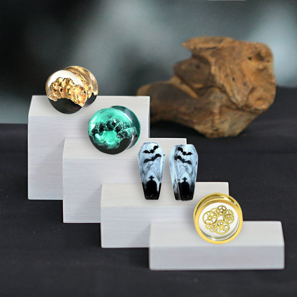 jewelry display,jewelry,body piercing,organic jewelry