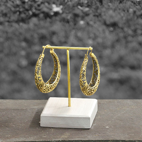 jewelry display stand,brass earrings,piercing hangers,ear weights