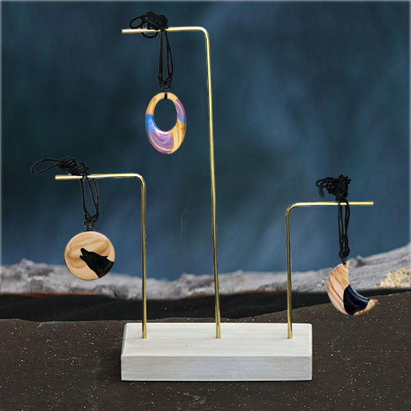 jewelry display stand,jewelry,brass earrings,necklaces,bracelets