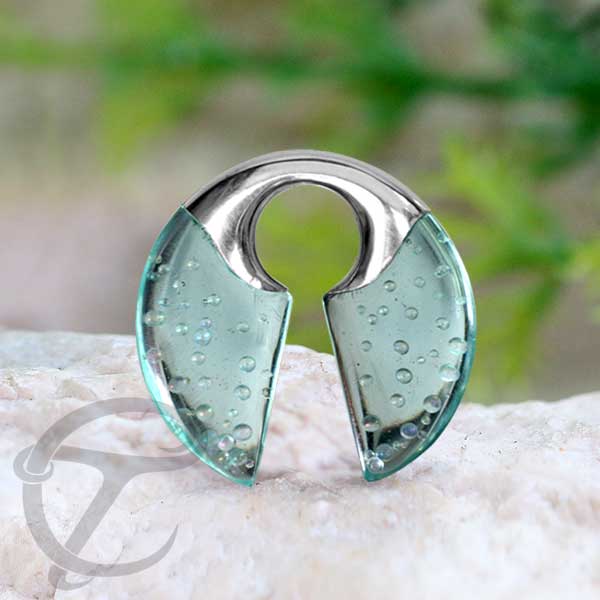 epoxy ear weight,white brass ear weight,jewelry resin