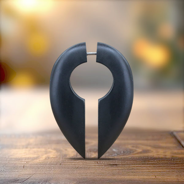 fake wood piercing expander,organic wood piercing,big gauge piercing