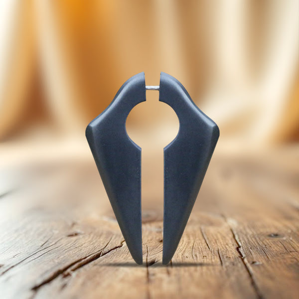 fake wood expander,organic body jewelry,big gauge piercing