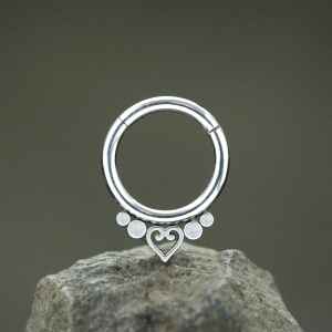 Steel Piercing Hinged Segment Rings XH 124X