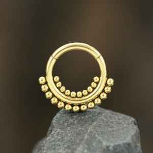 Steel Piercing Hinged Segment Rings XH 106G