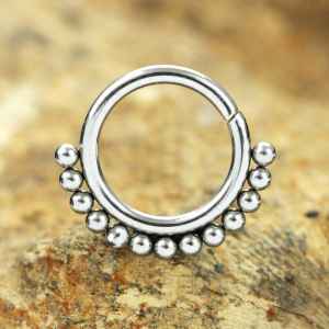 Steel Piercing Seamless Rings XG 100X