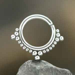 Steel Piercing Seamless Rings XG 106X