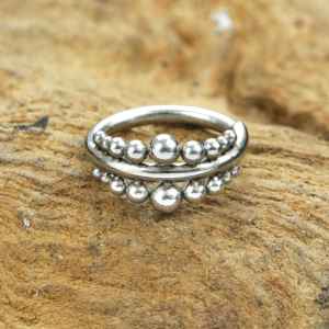 Steel Piercing Seamless Rings XG 114X