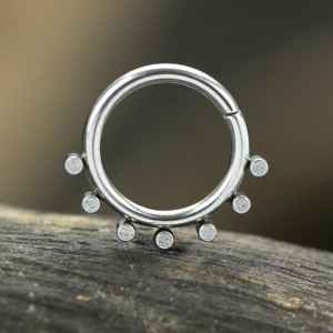 Steel Piercing Seamless Rings XG 123X