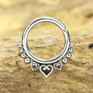 Steel Piercing Seamless Rings XG 127X