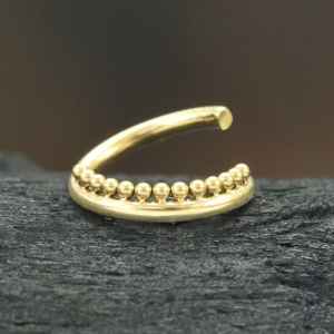 Steel Piercing Seamless Rings XG 110G