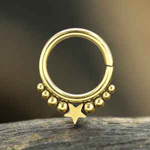 Steel Piercing Seamless Rings XG 121G