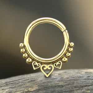 Steel Piercing Seamless Rings XG 127G