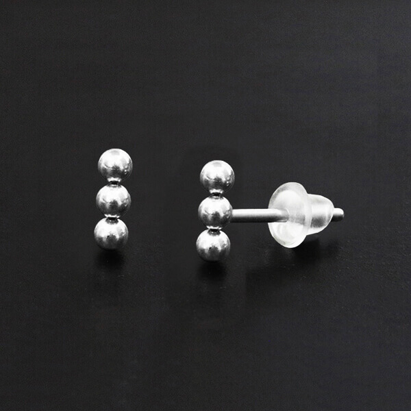 316L steel stud earring,ear piercing,wholesale steel jewelry