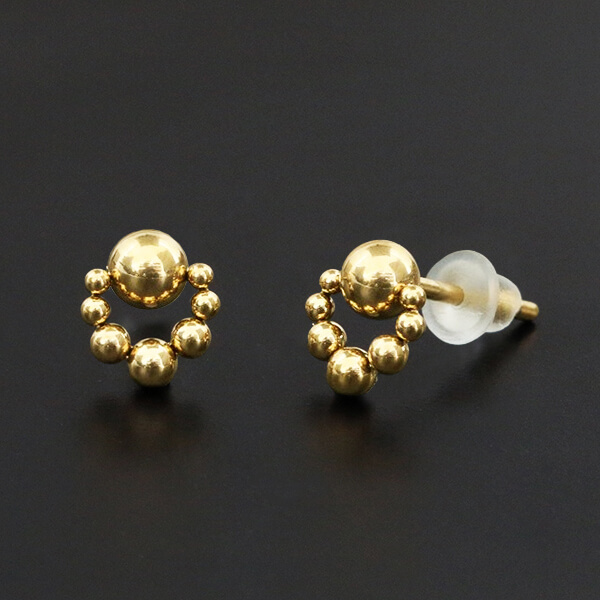 steel cluster,ear stud,ear piercing,steel jewelry wholesale