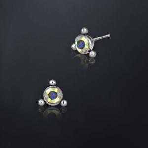 Threadless Piercing Titanium Ends ZE 050X AB