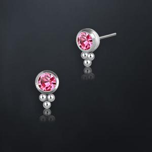 Threadless Piercing Titanium Ends ZE 051X PK