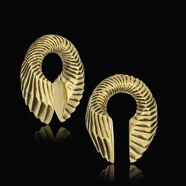 brass ear-weight,body piercers,white brass ear-weight,white brass body jewelry wholesale