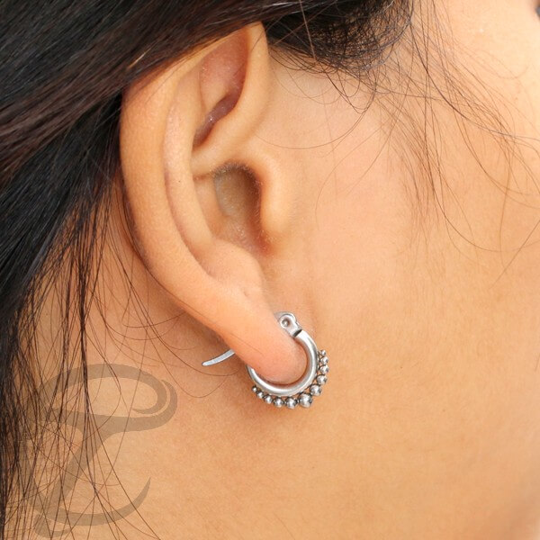 steel earring,steel piercing cluster,wholesale steel piercing