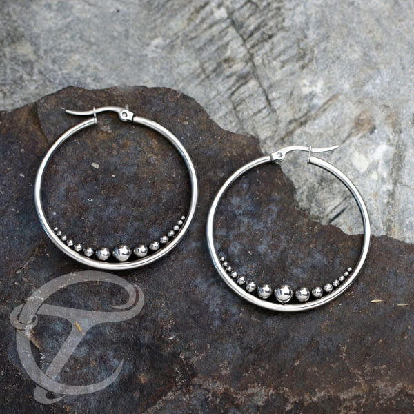 steel earring,steel piercing cluster,steel piercing,steel cluster jewelry