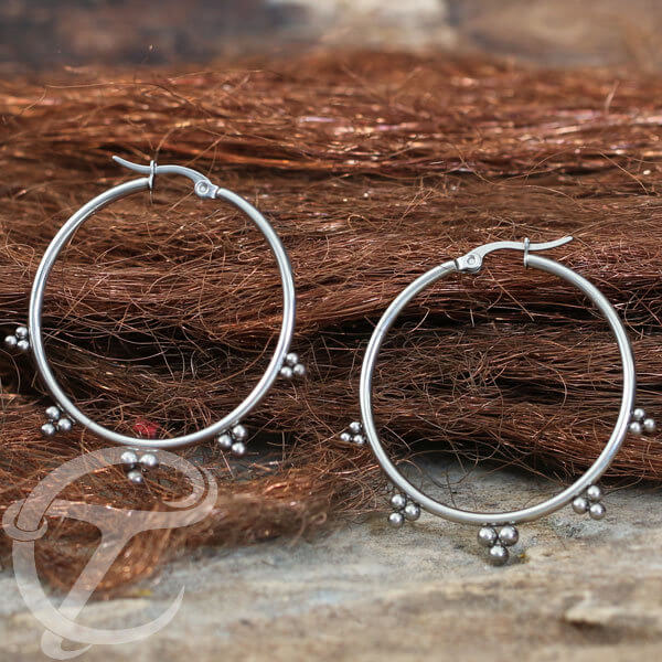 steel earring,steel cluster piercing,steel cluster jewelry,steel body piercing wholesale