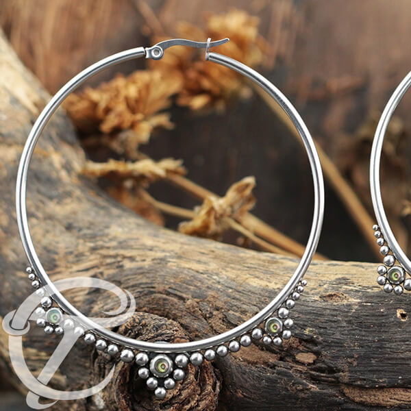 steel earring,steel cluster piercing,steel cluster piercing,wholesale steel jewelry