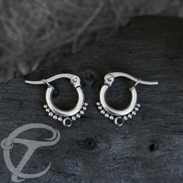 steel earring,steel piercing cluster,wholesale steel body jewelry
