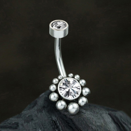 steel navel bar,cluster piercing jewelry,steel body jewelry,wholesale piercing jewelry