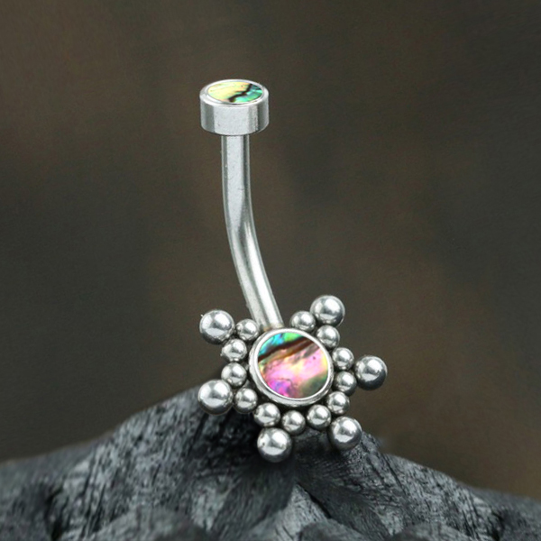 steel navel bar,cluster piercing jewelry,hypo allergenic steel body jewelry,wholesale piercing jewelry