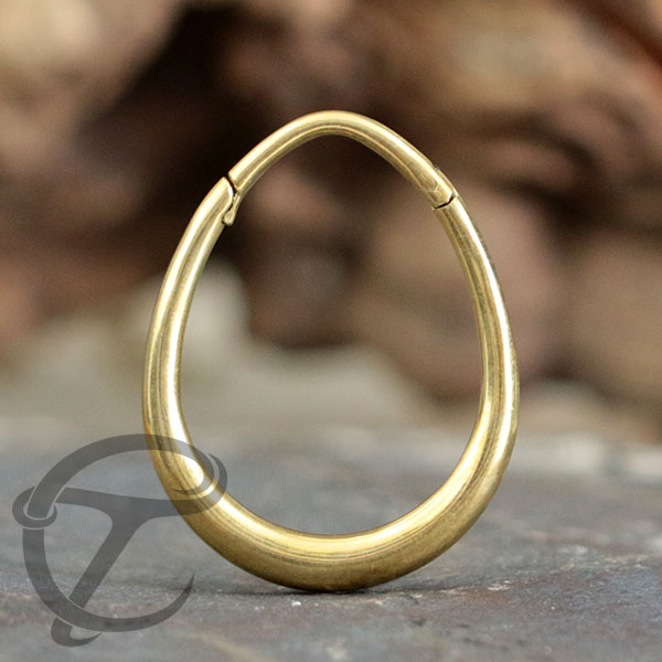 brass piercing clicker,brass jewelry,brass piercing wholesale,brass body jewelry