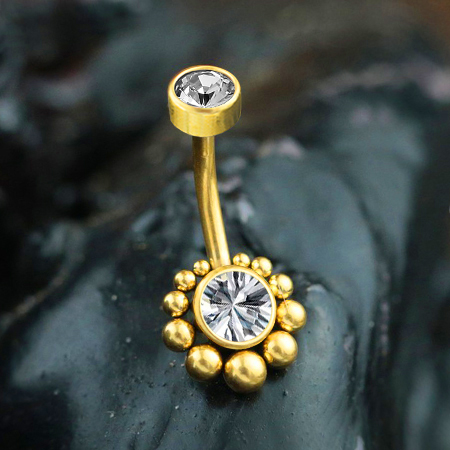 steel navel bar,cluster piercing jewelry,steel body jewelry,wholesale piercing jewelry