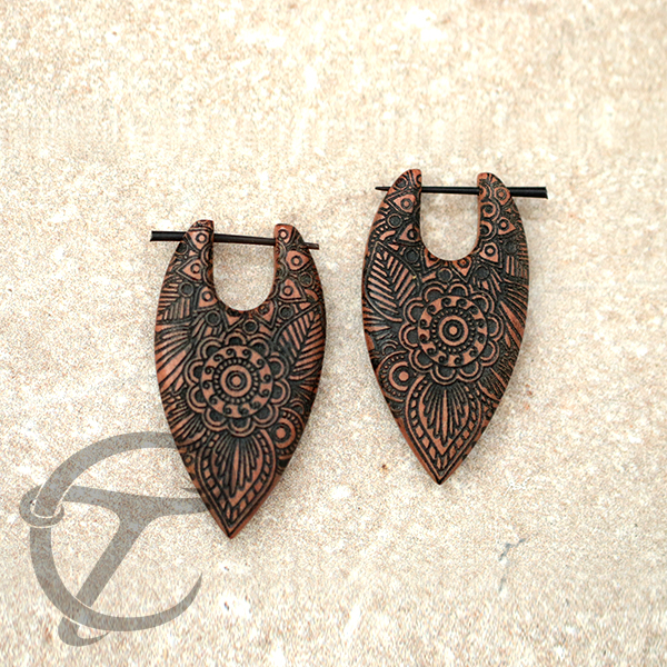 tribal earring,organic jewelry,wholesale organic jewelry