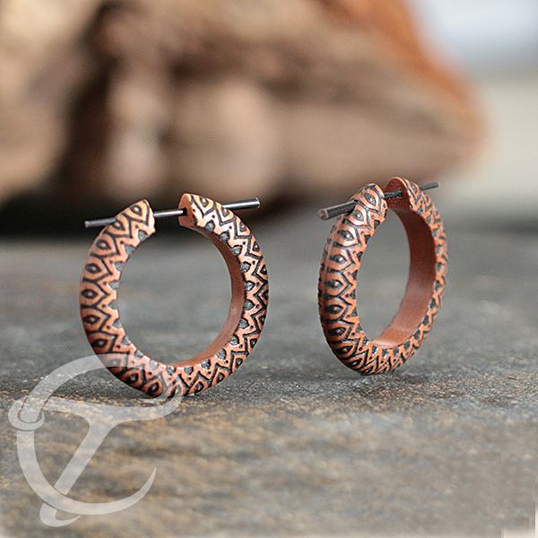 ethnic wood earring,organic wood jewelry,tribal jewelry,wooden jewelry