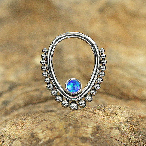 steel hinged segment ring,steel piercing cluster,steel body jewelry,snug piecing,helix piercing,septum piercing