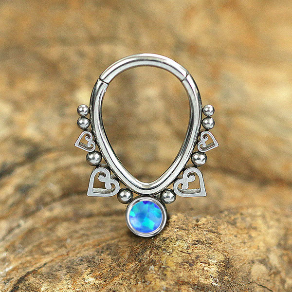 steel hinged segment rings,steel piercing cluster,steel piercing,steel body jewelry,septum piercing,daith piercing,rook piercing