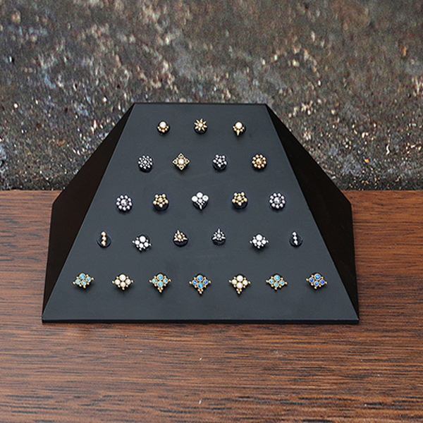 body piercing jewelry display,labret piercing jewelry,wooden jewelry display