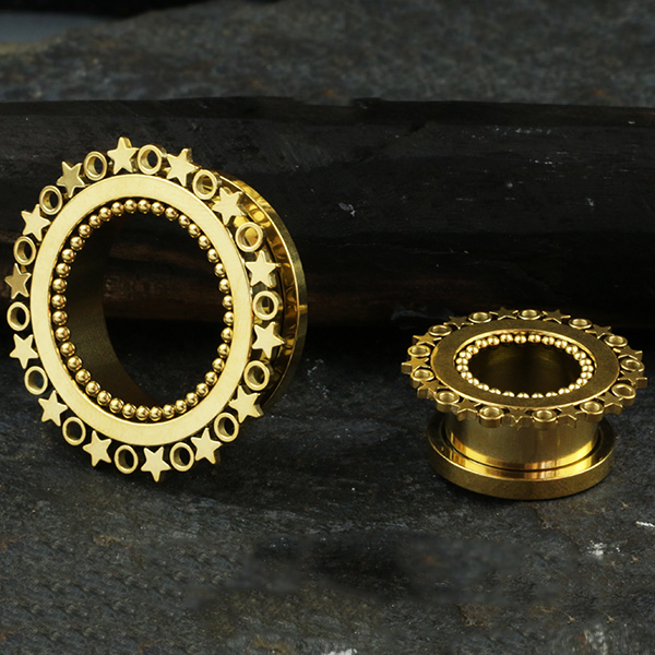 steel ear tunnel,steel flesh tunnel,steel body jewelry