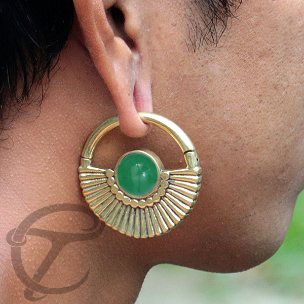 tribal brass jewelry,brass piercing,brass ear-weight,brass ear-clicker,brass body jewelry wholesale