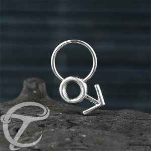 Steel Piercing Ball Closure Rings (BCR) 1 QBCR 021